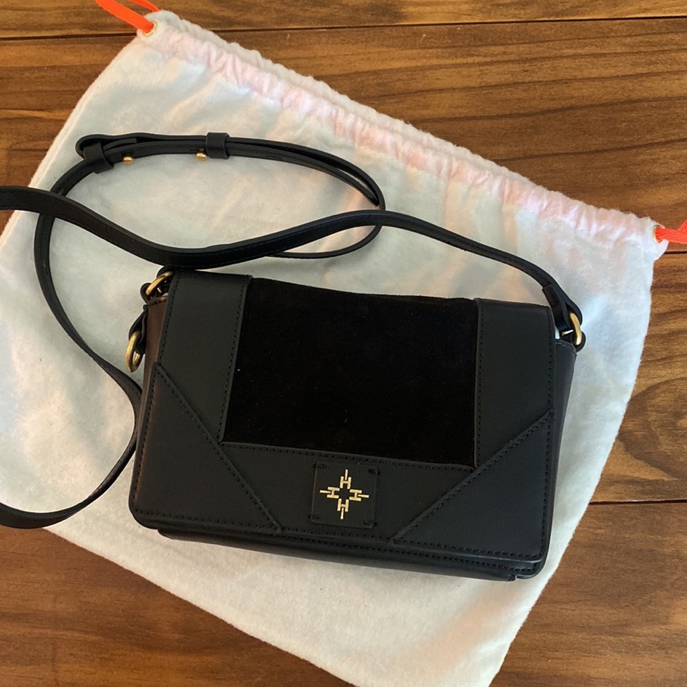 India Hicks Black Crossbody Purse